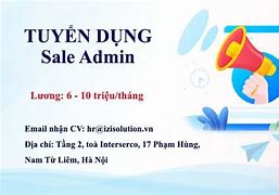 Nhân Viên Sale Admin Bình Dương